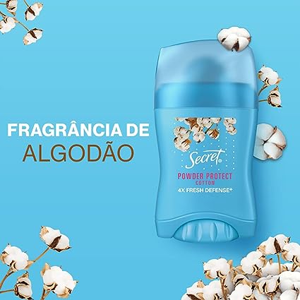 Desodorante Antitranspirante em Barra Secret